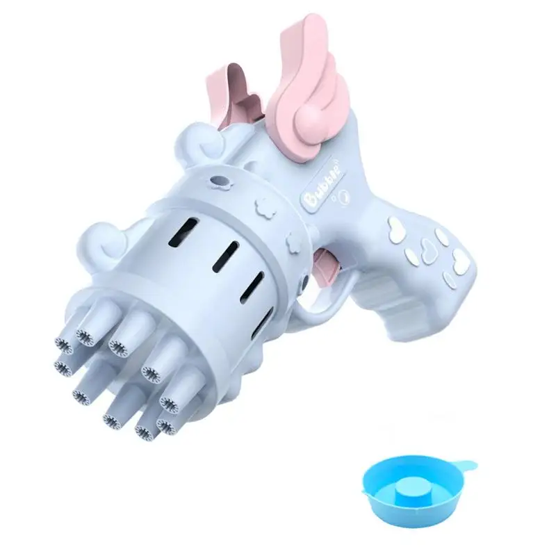 

Bubble Blower For Kids Bubble Blaster Toy For Children 2022 Upgrade Toy Gift Bubble Machine Angel Wings Chasing Bubble Machine 1