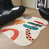 Thick Irregular Lounge Rug Nordic Style Carpets for Living Room Children's Bedroom Decor Shaped Carpet Home Plush Non-slip Mat 3