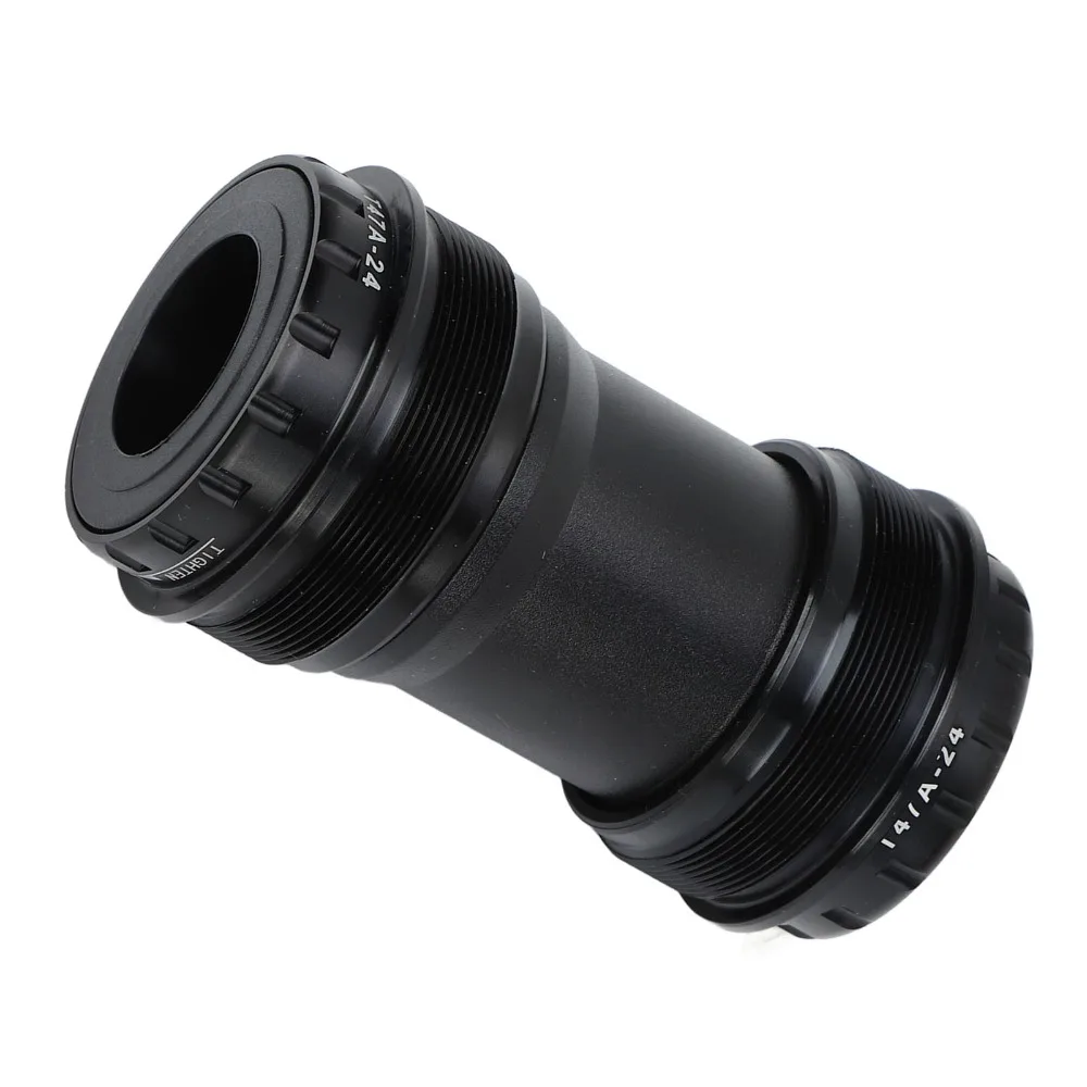 24mm 내경 하단 브래킷 알루미늄 합금 경량 로드 바이크 하단 브래킷 블랙 밀봉 베어링