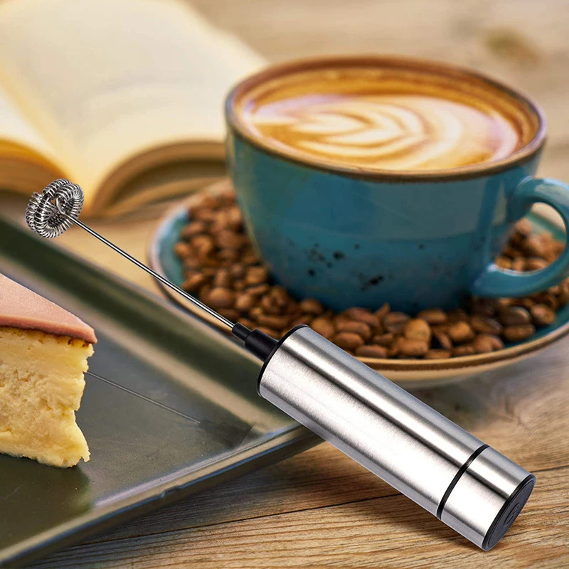 TINTON LIFE Electric Milk Frother Kitchen Drink Foamer Mixer Stirrer Coffee Cappuccino Creamer Whisk Frothy Blend Egg Beater images - 6