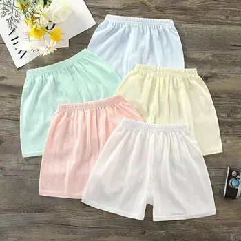 Estate neonato ragazzi ragazze abiti di stoffa pantaloncini sportivi casual per abbigliamento per neonati fasce elastiche pantaloncini sottili in cotone morbido