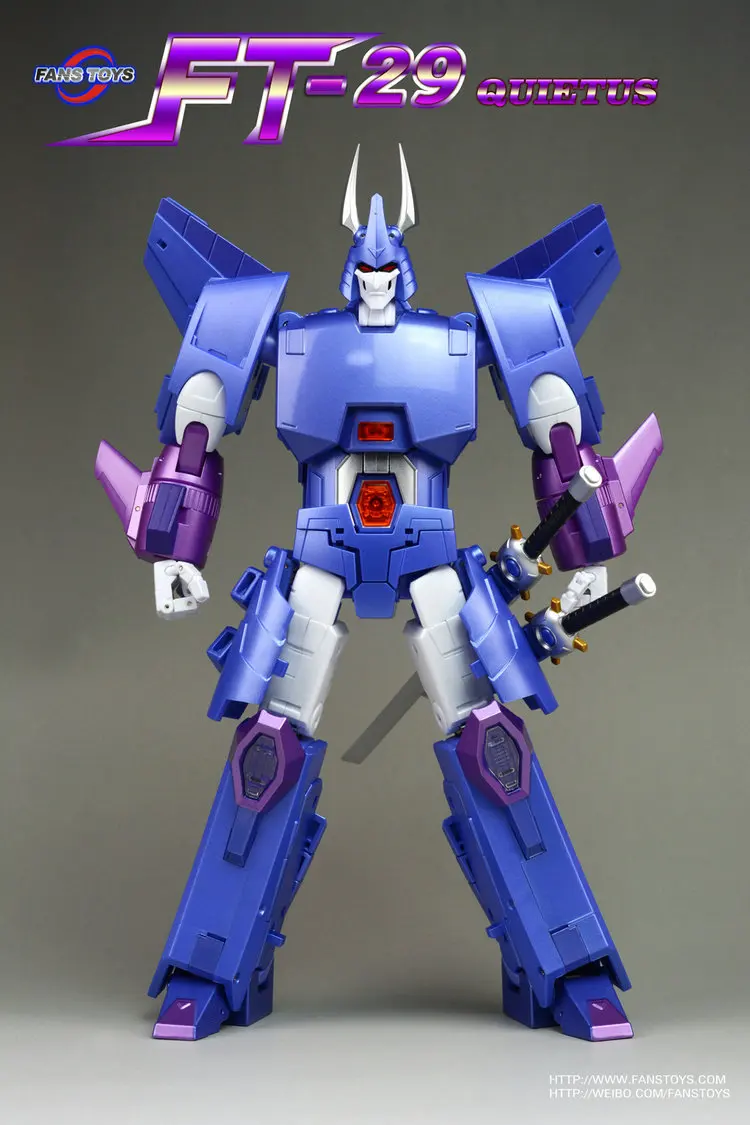 

【In Stock】FansToys FT-29 Quietus Cyclonus Reissue Action Figure 3rd Party G1 Transformation Robot Toy Model PVC Plastic