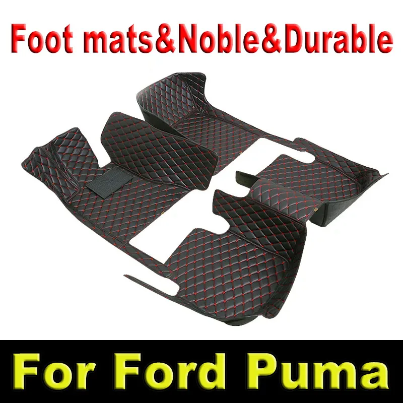 

Car Floor Mats For Ford Puma 2020~2022 Anti-dirt Pads Waterproof Floor Mat Accesorios Para Auto Reduces Friction Car Accessories