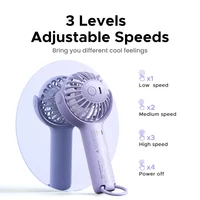 UGREEN Mini Handheld Fan Cooler USB Rechargeable Portable Adjustable Pocket Size Low Noise Handy Fan For Desk Travel Outdoor 2