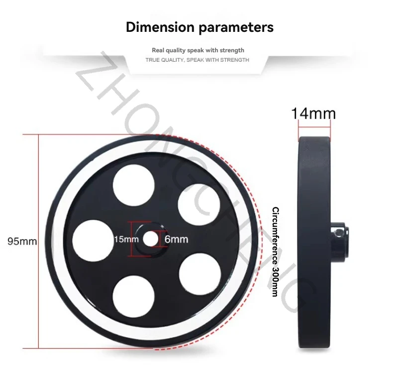 New Meter Counter Installation Spring Bracket Roller High-precision Meter Counte