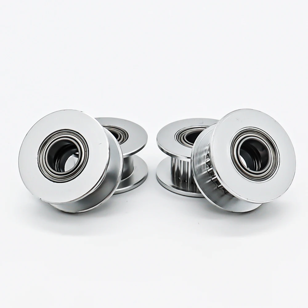 베어링 벨트 폭 6/10mm 동기 휠, 30 톱니 GT2 아이들러 풀리 보어 3, 4, 5, 6, 7, 8, 9mm, 2GT 타이밍 풀리, 3D 프린터 부품