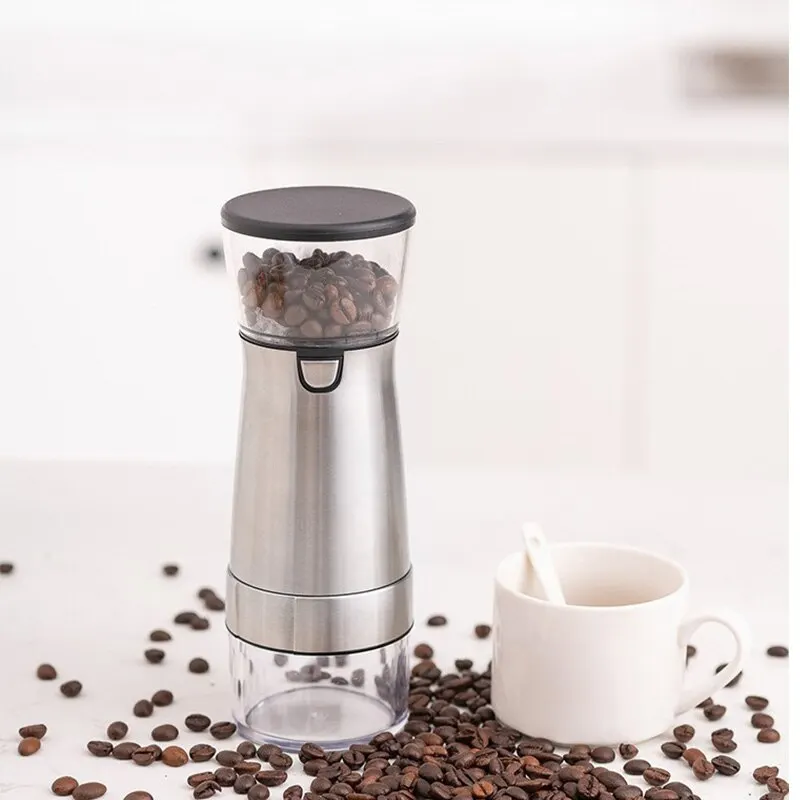 Portable Electric Coffee Grinder TYPE-C USB Charge Ceramics Grinding Core