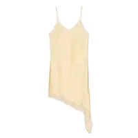 BSAY Lace Asymmetric Dress Summer New 2025 Women's clothing Fashion V-neck Sexy mini dress vest chic French Evening - Image 3