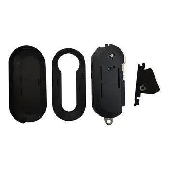 Chiave telecomando dell'auto per Fiat500 - XNRKEY 2 3 pulsante Flip Remote Car Key PCF7946 433Mhz per Fiat500 500L Punto Florino