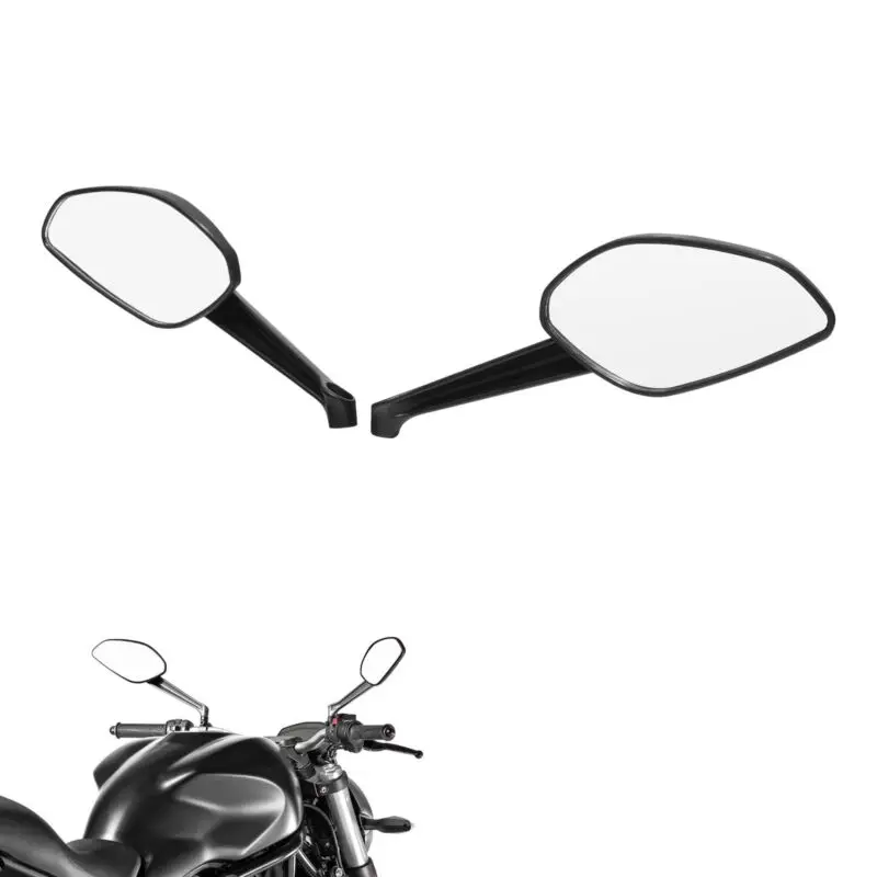 

Motorcycle Rear View Mirror Side Mirrors For Ducati Diavel 14 Monster 821 1200 1200S 821 Dark Left Right Aluminium