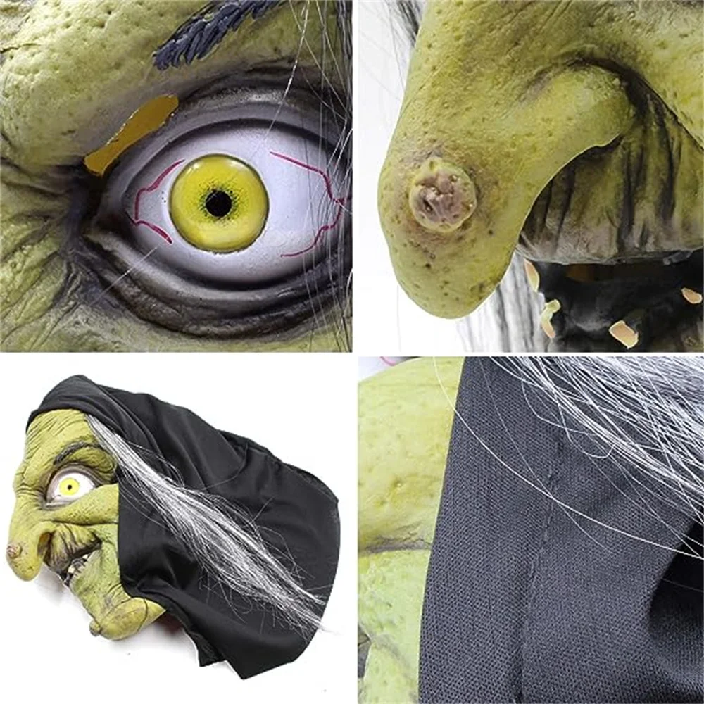 Creepy Halloween Mask Smiling Demons Horror Face Masks The Evil Cosplay Props Party Masquerade Halloween Mask Clothing Accessor