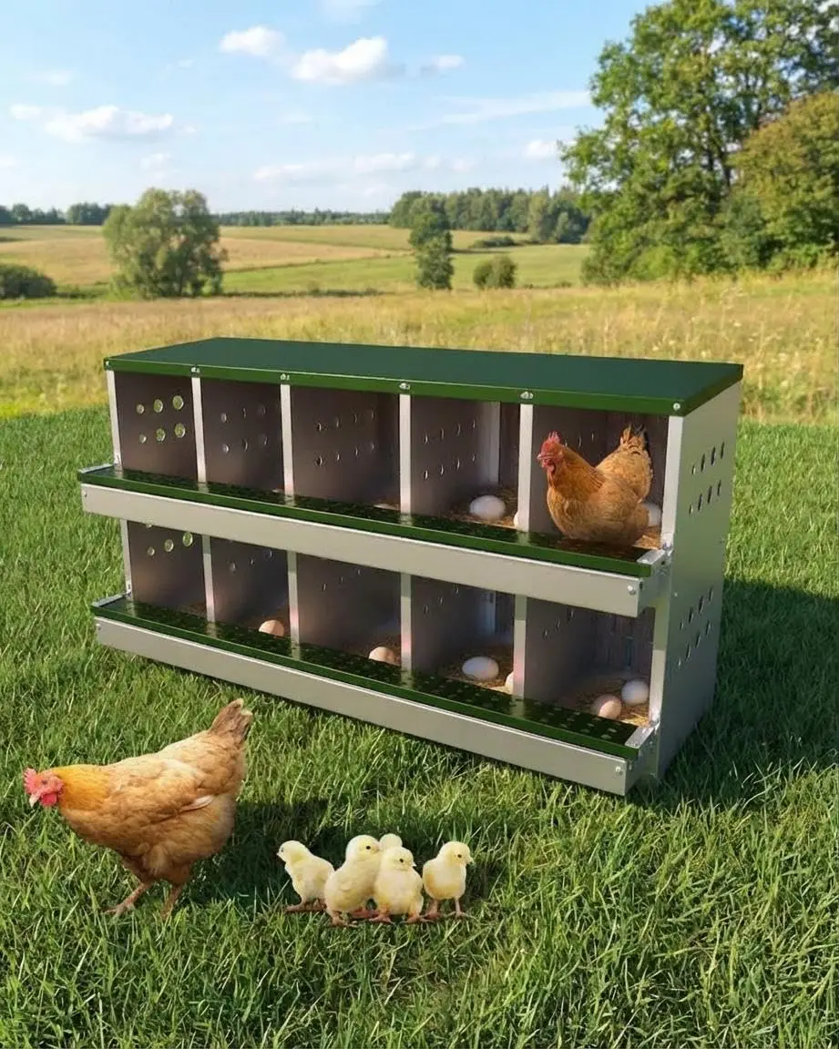 Nest box top view
