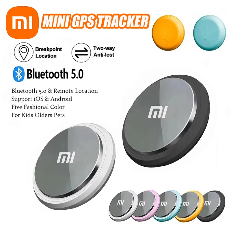 Key Finder Xiaomi Smart GPS Tracking Bluetooth Anti Lost Tag for IOS&Android Find Pets
