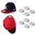 5/8pcs Adhesive Hat Hook Racks for Baseball Caps Minimalist Baseball Cap Hook Rack Holder Wall Mount Bedroom 7