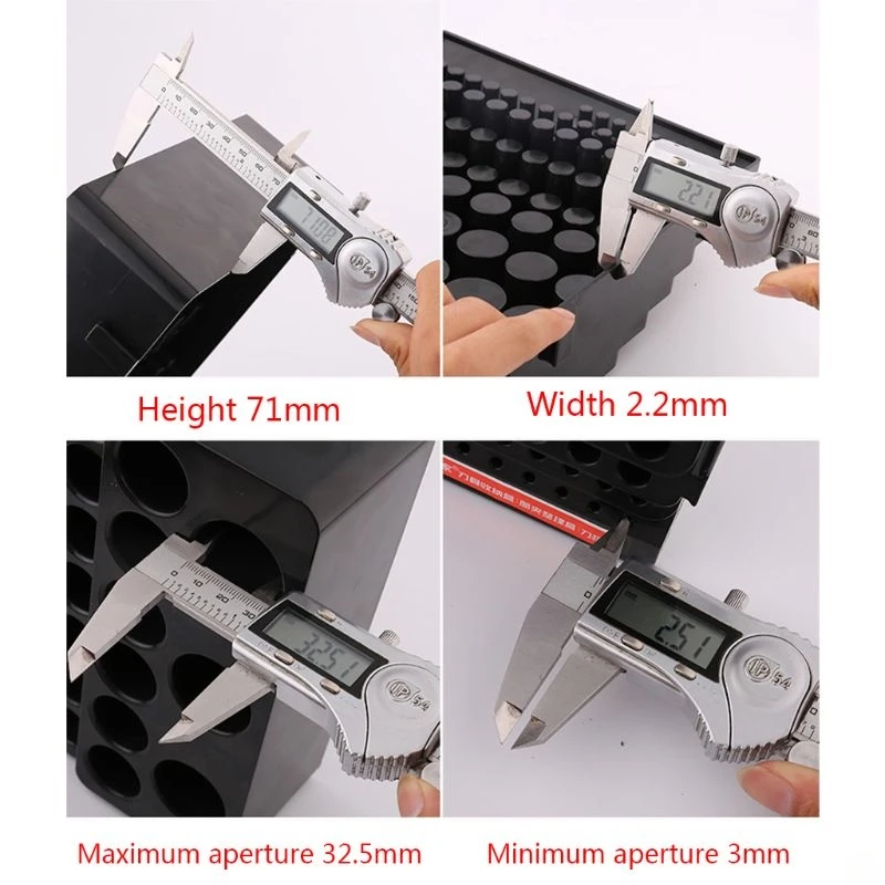 Drill Bit Storage Box Milling Cutter Drill Finishing Holder Organizer Case