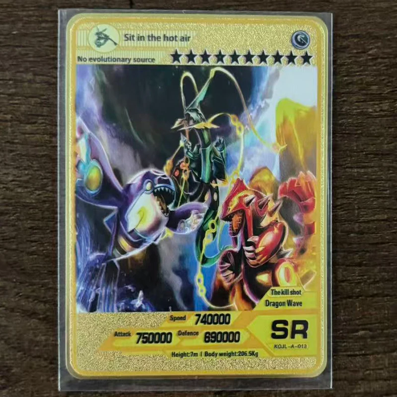 Limited Edition High-Powered Golden Charizard Collectible Card Set