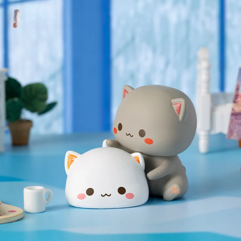

Mitao Cat 2 Season Lucky Cat Cheap Cute Cat Blind Box Toys Blind Bag Cartoon Figure Doll Home Deroc