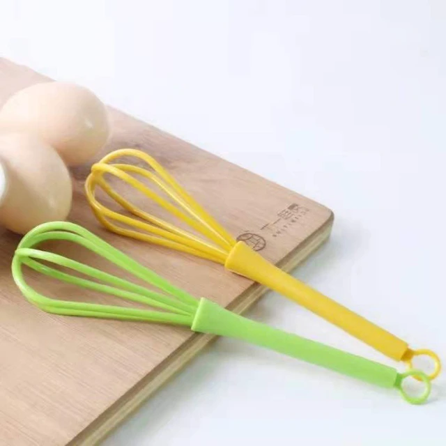 Mini batteur à œufs en silicone pour enfants, outil de cuisson de