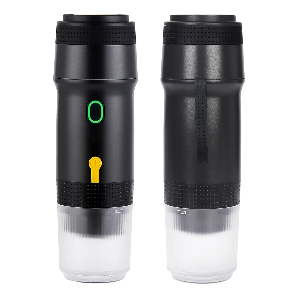 60ml Electric Wireless Espresso Coffee Machine Fit for Coffee Capsule/Powder Travel Maker for Car & Home Camping Travel