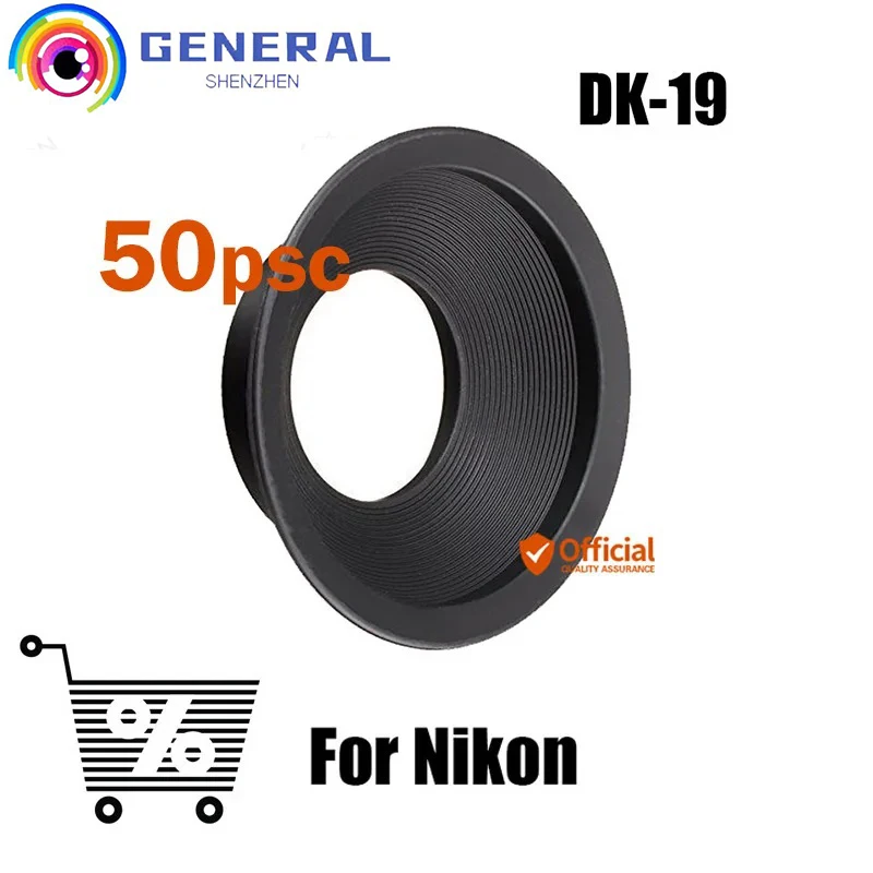 

50pcs DK-19 Rubber Viewfinder Eyecup Eye Piece for Nikon D2X D2H D3S D3X D4 D4S D700 D800 D800E D810 slr Camera Accessories DK19