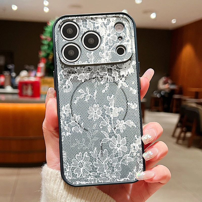 Vibrant Mandala Floral Magnetic Phone Case - Hybrid Matte Cover