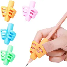 

4Pcs Kids Handwriting Grips Hold Corrector Grip Preschool Early Learning Baby Teaching School Supplies Pencil Writing Aid Tool
