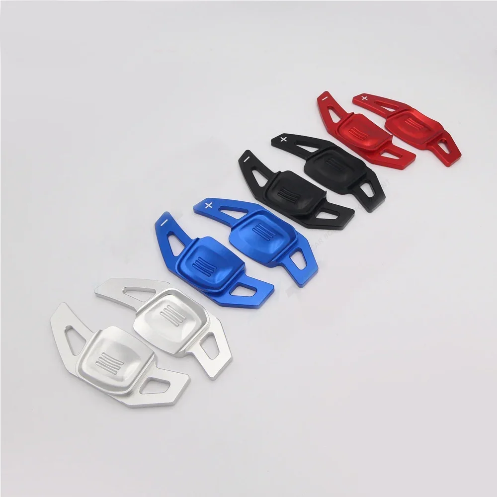 Carbon Fiber Paddle Shift Car Steering Wheel Paddle Extend DSG Direct Shift Paddle Cover 2X For VW TSI Golf8 MK8 TSI POLO MK6 Touareg Car Accessories