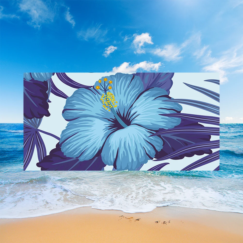 

Sauna Spa Surf Swim Beach Towel Tropical Flower Leaves Forest Trees Hearts Holiday Birthday Gift Drop Shipping 70*150 150*180cm