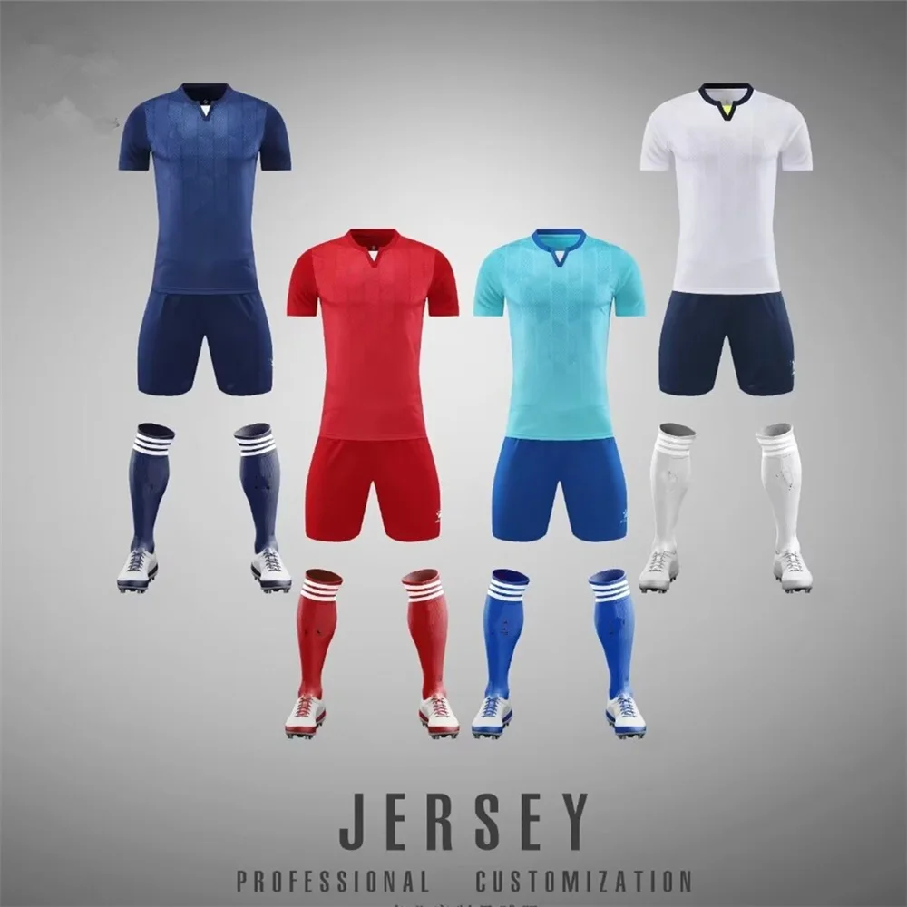 Sports Suit Kelme Children Sports Suit American Soccer Shirt Training Wear Games Rugby Football Men Kids Sets Kit Uniform d1081 sports suit