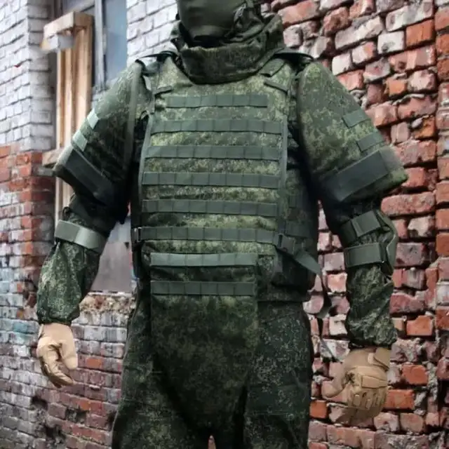 ロシア軍 6B45 新ロット ボディーアーマー 休み フルセット 実物生地