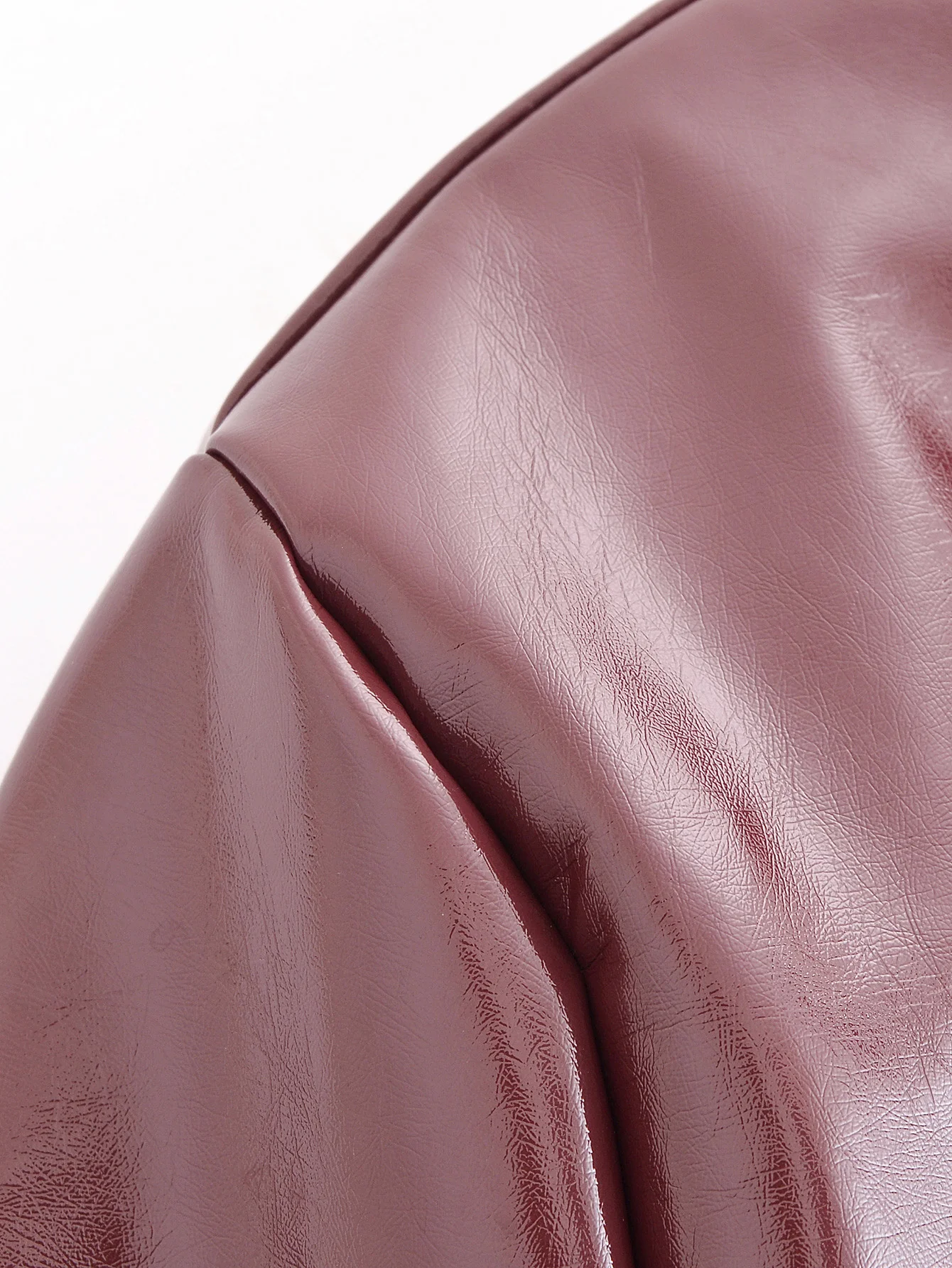 Leather Jackets Women's Shirt Red With Button Long Sleeve Blouses Jackets Coat 2024 inszart Elegant Fashion Outwear Woman Jacket