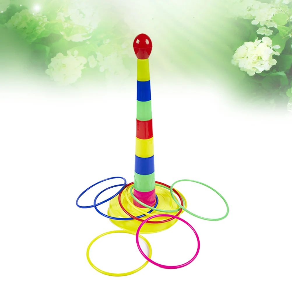 1 Set Toss Rings Games Rings Circles Carnival Garden Backyard Games Family Sports Activities