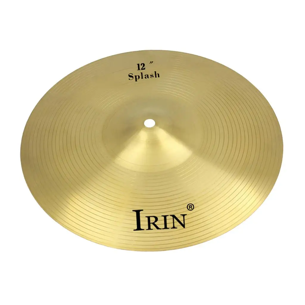 Crash Cymbal 12 Inch Hand Hi-Hat Cymbals for Beginners Practice