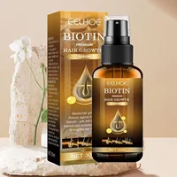 Biotine produits de croissance rapide des cheveux Anti perte de cheveux sérum Spray prévenir la calvitie traitement cuir chevelu barbe beauté produit de soin des cheveux 2