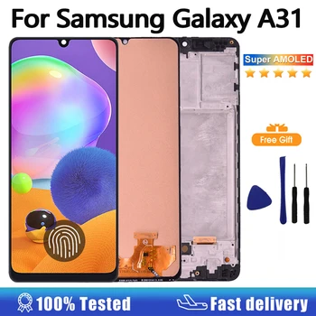 6.4 « Super AMOLED pour SAMSUNG GALAXY A31 A315 LCD écran tactile numériseur assemblée pour Samsung SM-A315F A315F/DS A315G
