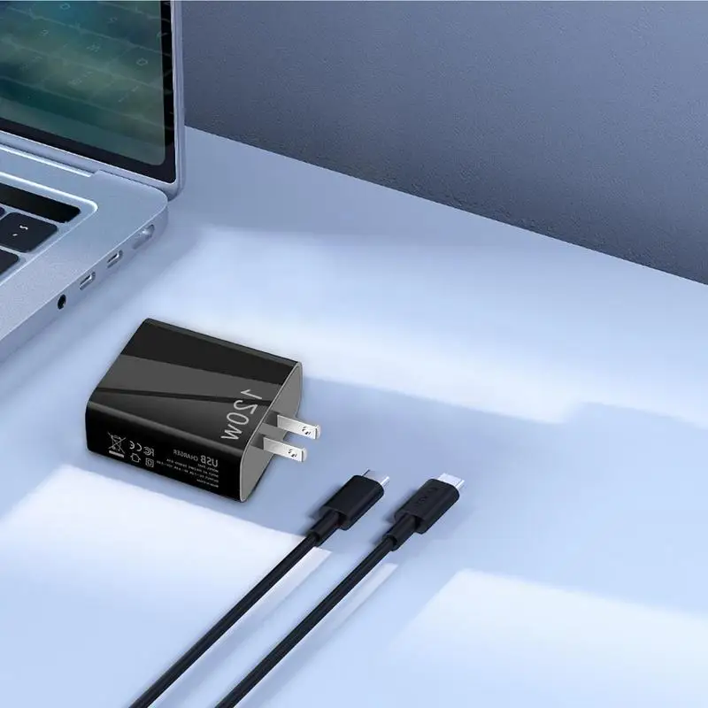 120W USB C Charger Powerful 120W GaN USB C Charger Block With 5 Ports QC5.0 Fast Charging Hub For High-speed And Safe Charging