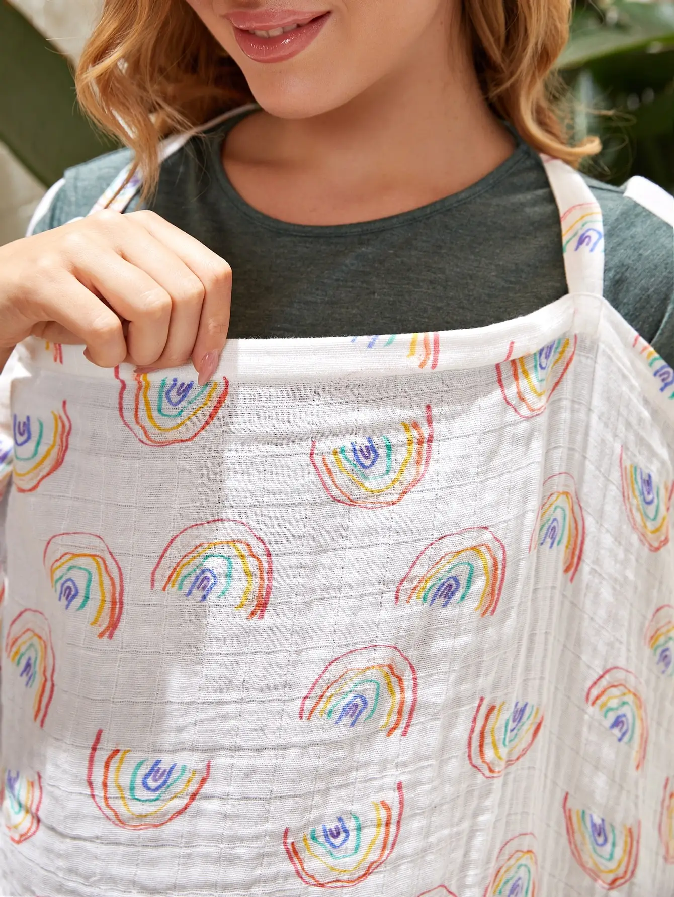 Baby Feeding Nursing Covers Adjustable Nursing Apron Outdoor Privacy Cover