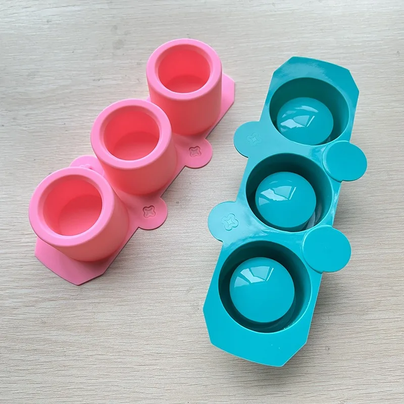 New Grids Silicone Ice Cube Maker Tray Ice Cream Mold Freezer Cream Ball Maker Reusable Whiskey Cocktail Mould Bar Kitchen Tool