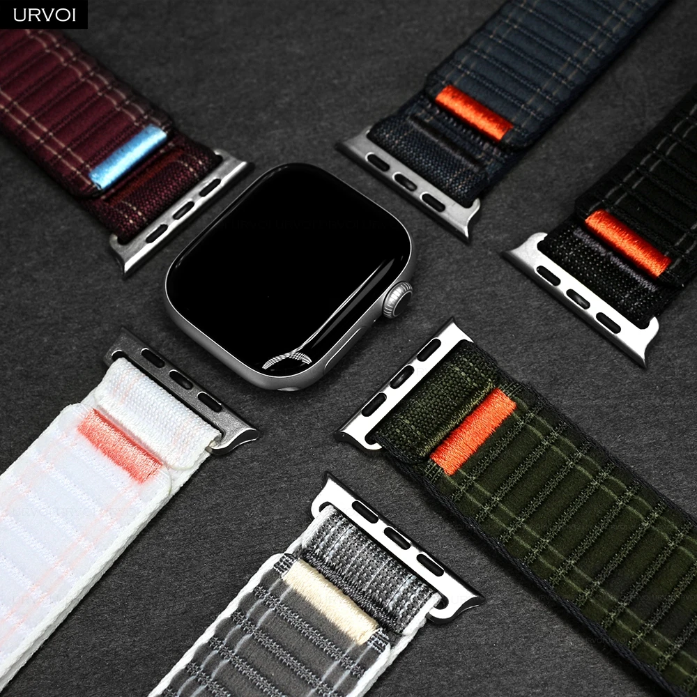 URVOI Wave Sport Loop Nylon Strap Wristband with Hook and Loop Fastener