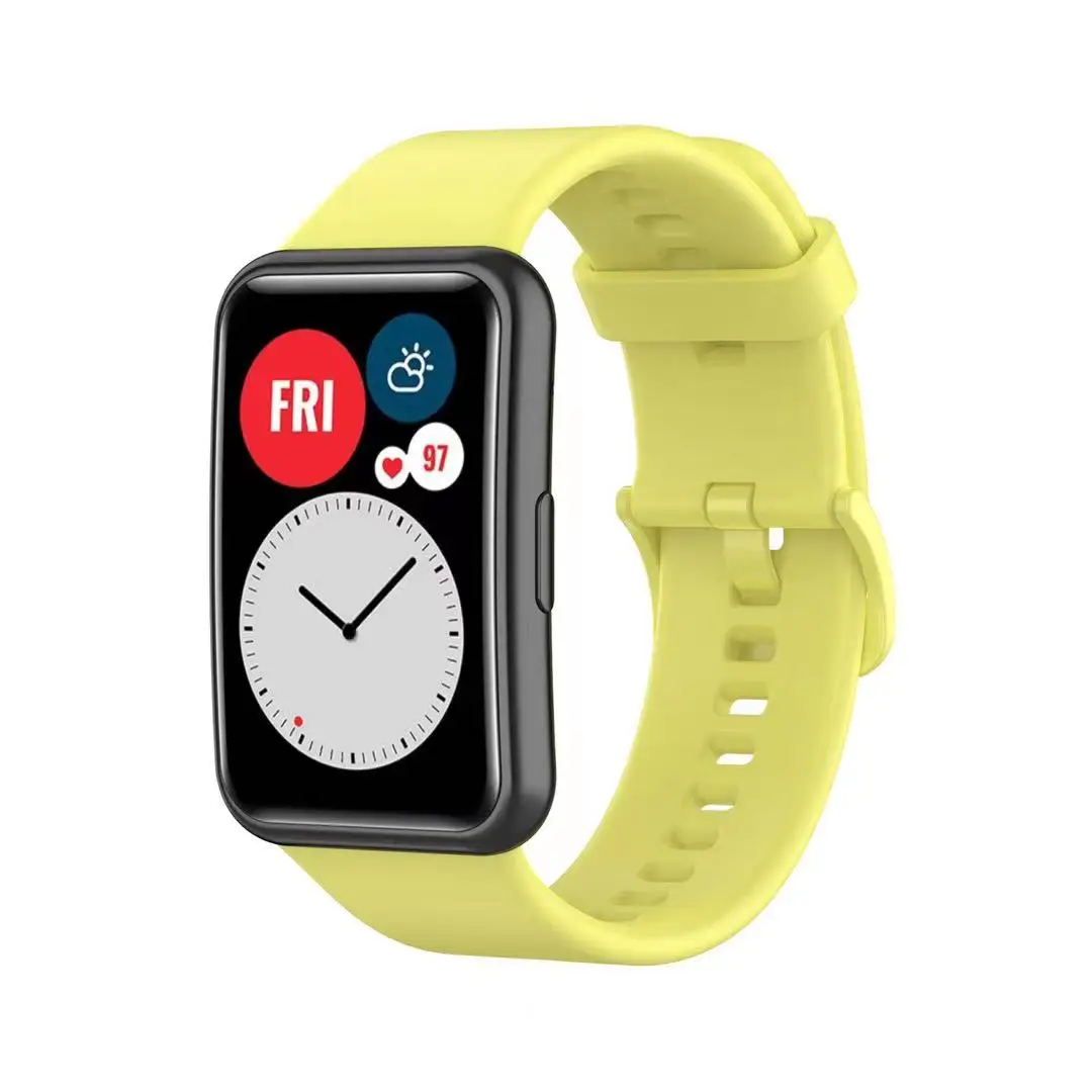 Silicone Sports Strap for Smartwatch - Breathable & Comfortable Wristband