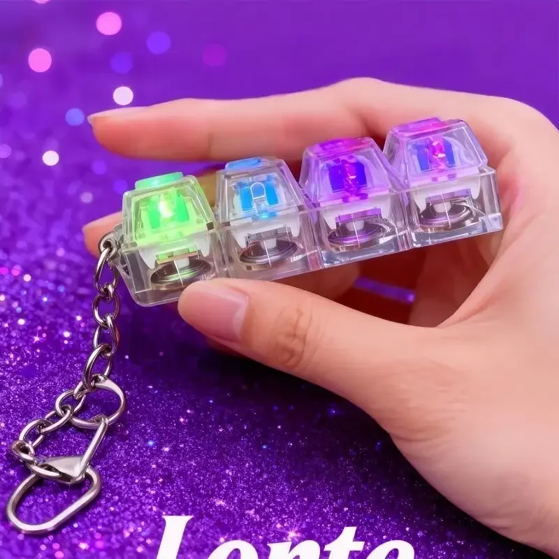 Keychain LED light with keys