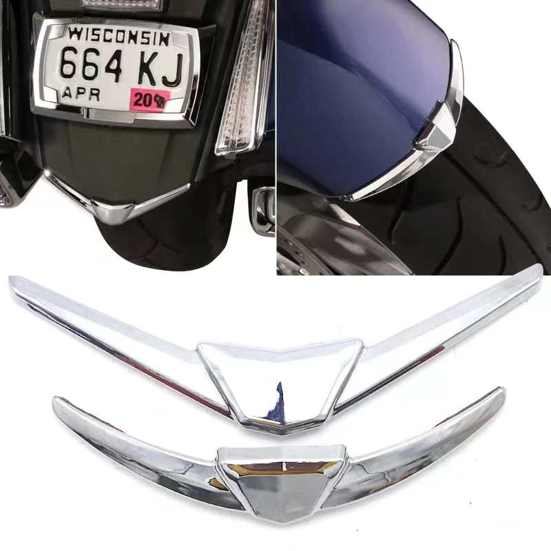 

For Honda Goldwing 1800 GL1800 F6B Gold wing GL 1800 2018 2019 2020 2021 2022 Motorcycle front and Rear Fender Tip Trim Case