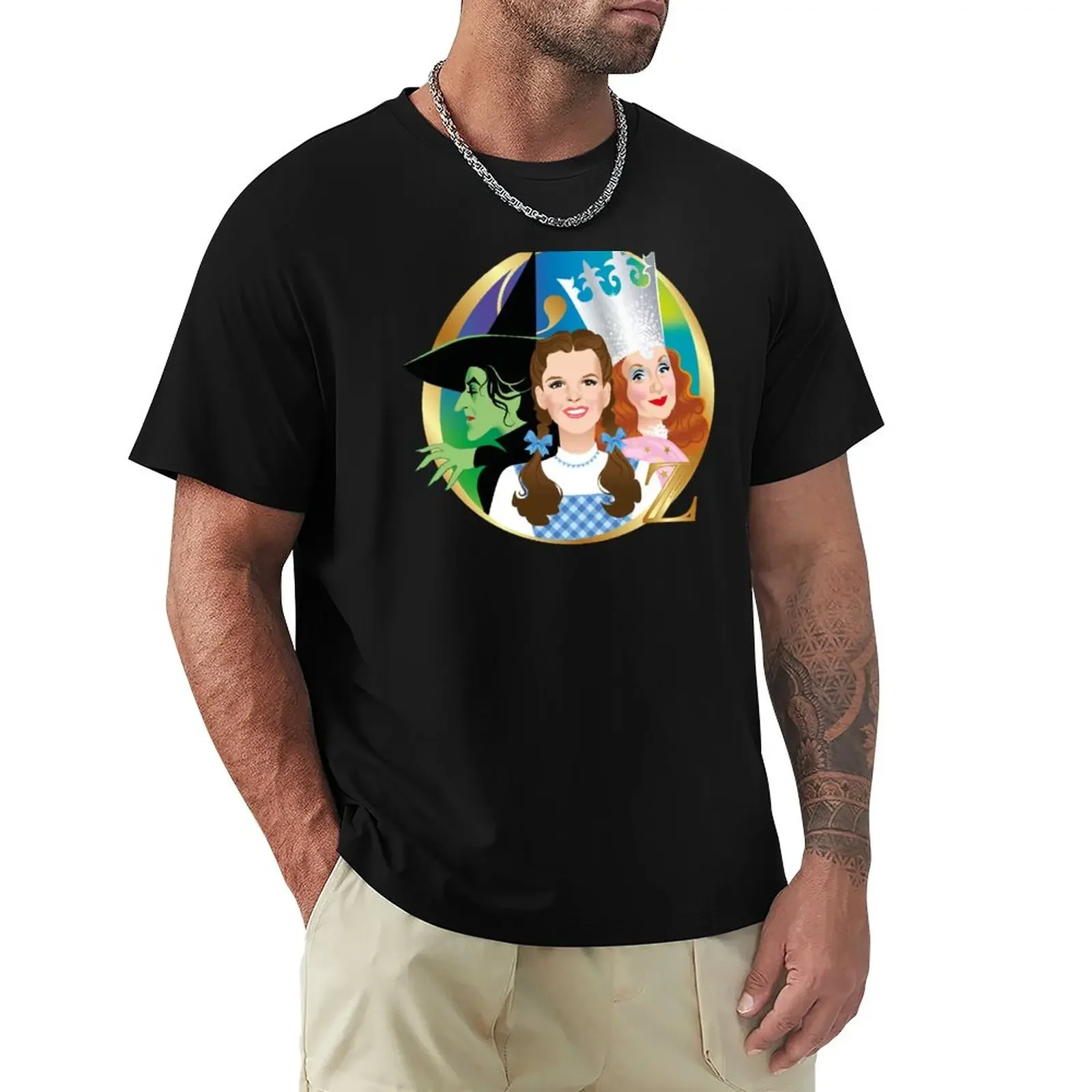 In the land of Oz T-Shirt sports fans for a boy summer top mens workout shirts plain graphics mens t shirts