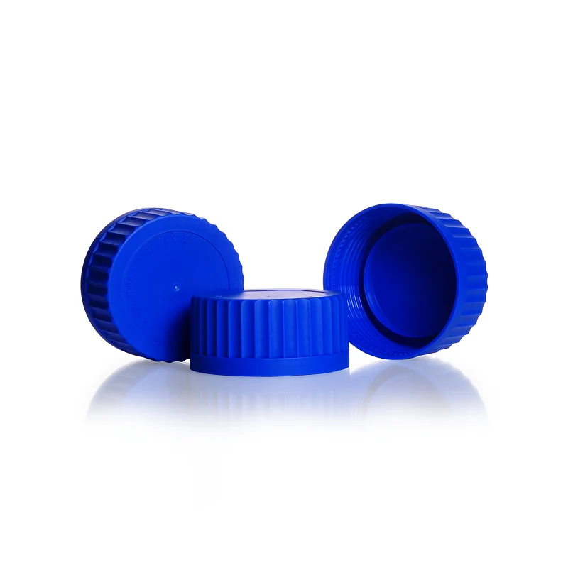 DURAN&reg; GLS 80&reg; Screw Cap, PP, blue, wide mouth, with lip seal, 1112716