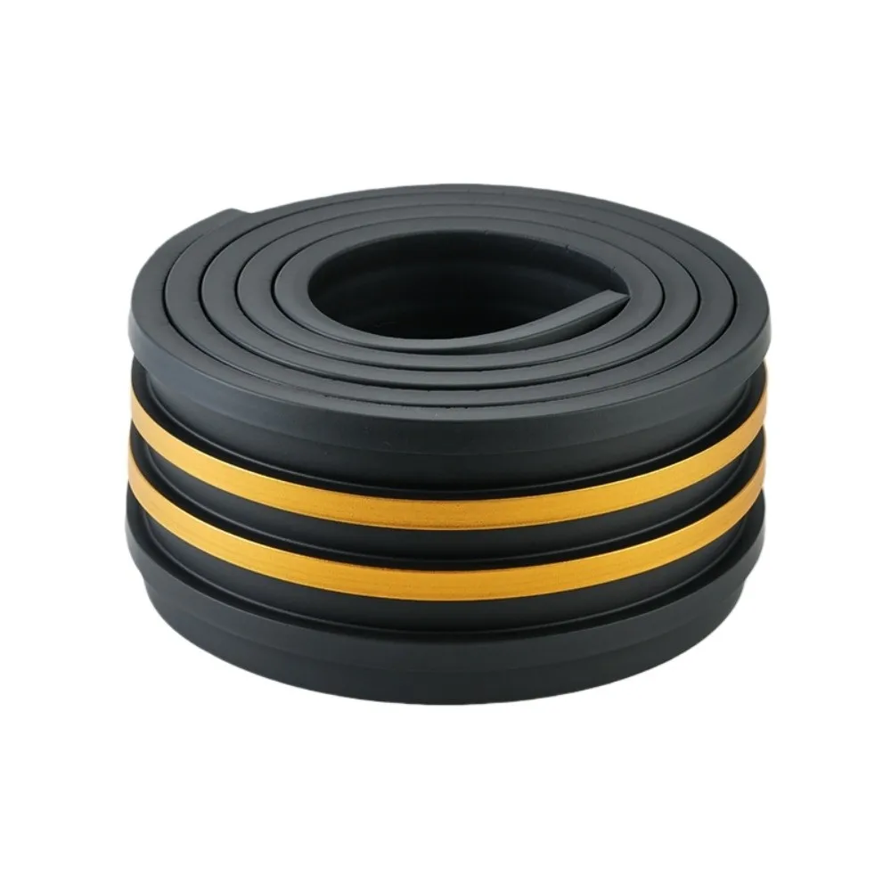 3 Meter Imitation Grille Wall Sticker NBR Foam Waterproof Fluted Wall Panel Moisture-proof Self-adhesive Fluted Wall Trim