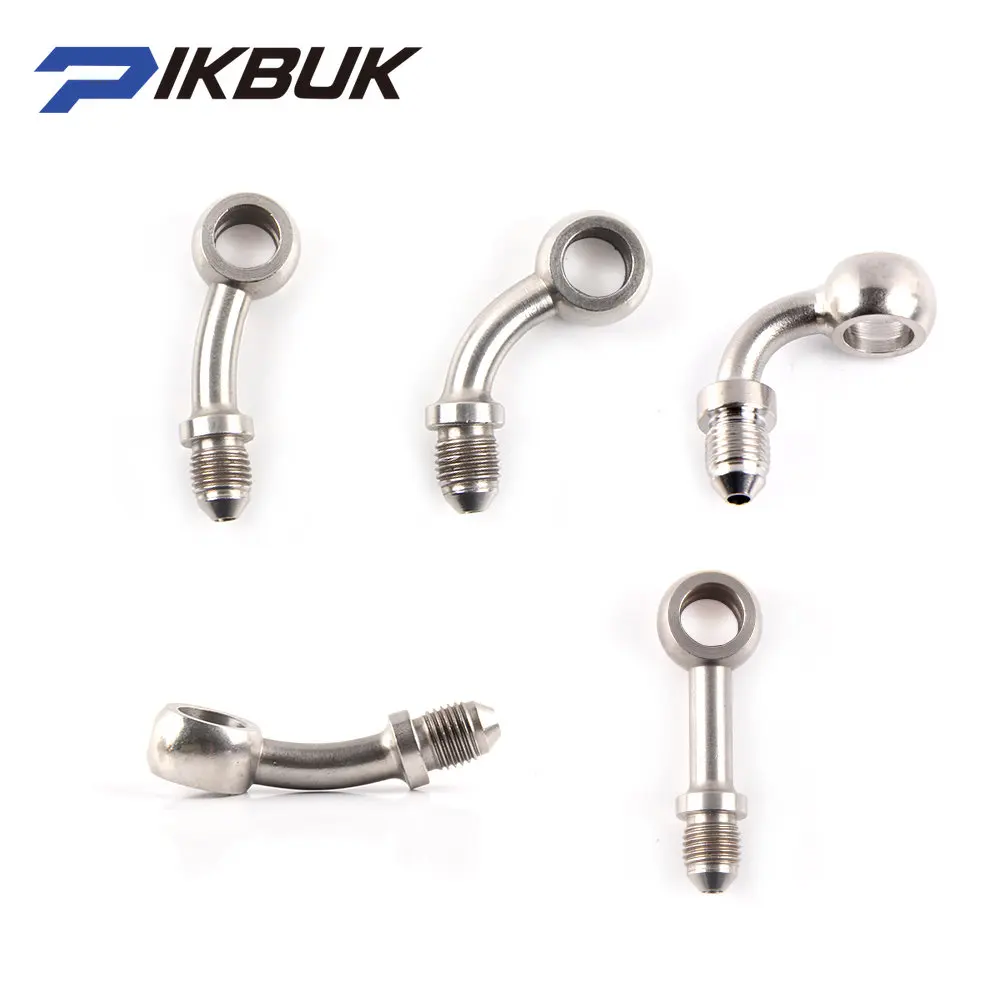 

AN3 Motorcycle Motor Bike Hydraulic Brake Oil Hose Line Fitting stainless Steel 10mm hole
