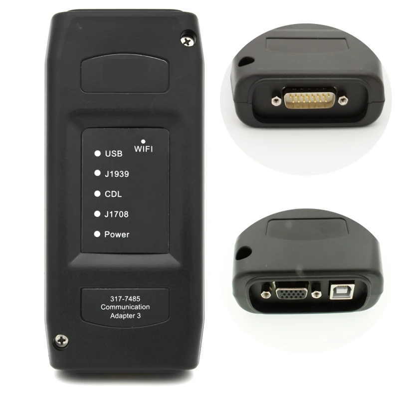 Wireless Adapter III Truck Diagnostic Tool CAT3 Communication J1939 Support WIFI Connection Heavy Duty Scanner CAT ET3