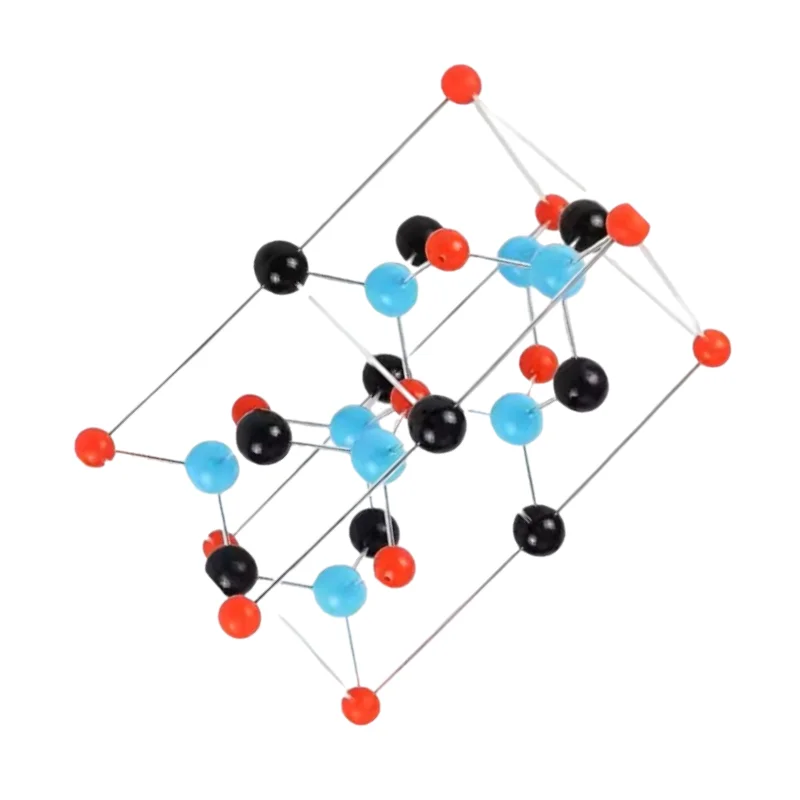 Chalcopyrite structure model CuFeS2 teaching demonstration large model high school chemical structure and properties