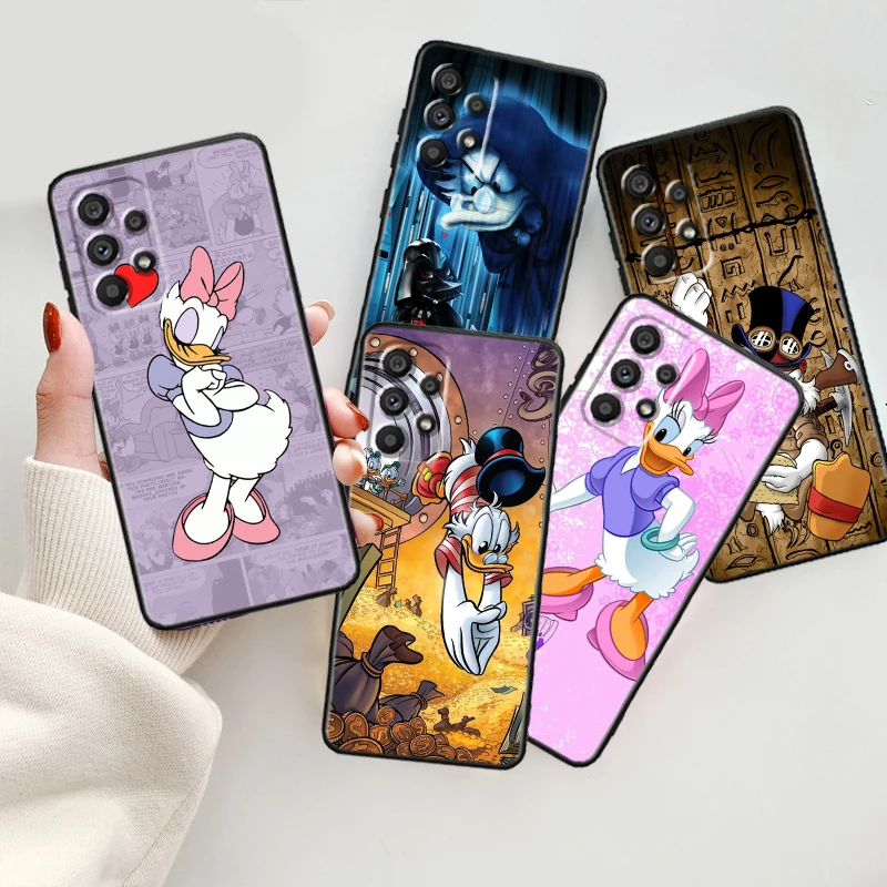 

Anime Comics Donald Duck For Samsung A53 A52 A33 A32 A51 A71 A21S A13 A73 A50 A22 A23 A03 A72 A54 A12 5G Black Phone Case