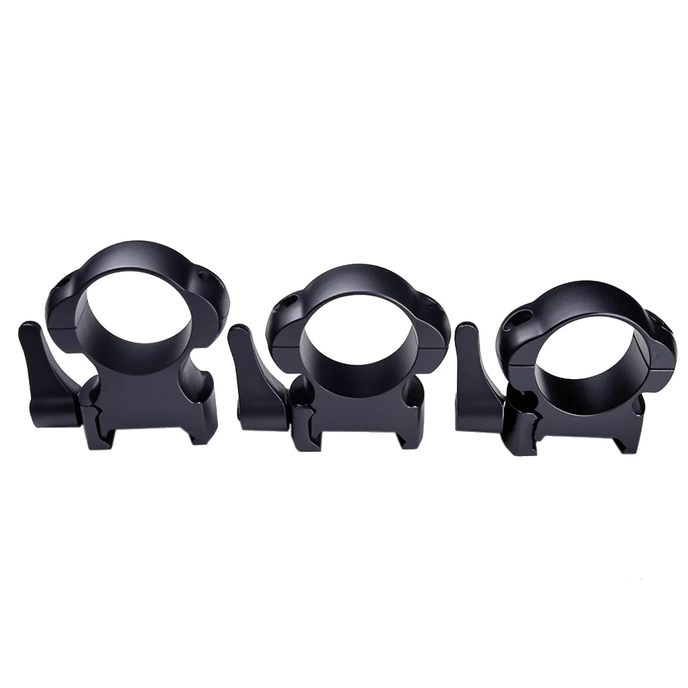 Rifle scope mount ring Weapon flashlight mount 2Pcs/Set Rifle Scope Steel Mounts Ring 25.4mm 21mm Picatinny Rail Tactical Flashlight QD Mount Rings